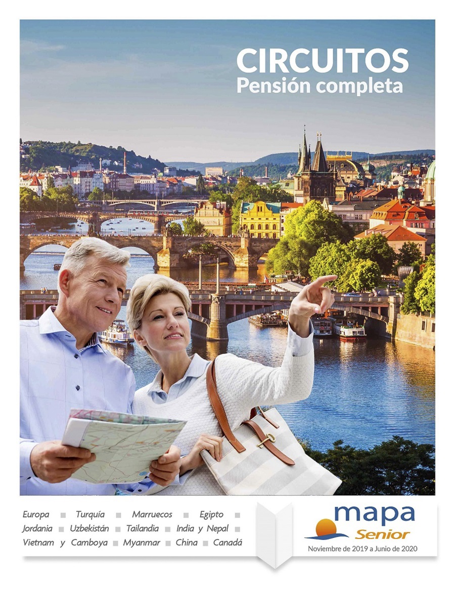 Ya está disponible la nueva edición de del folleto Mapa Sénior de Mapa Tours